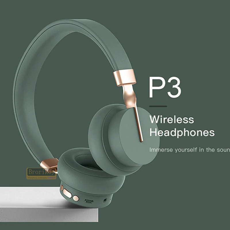 

New Headset P3 Headset Bluetooth Headset Wireless Gaming Headset Stereo Sports Headset