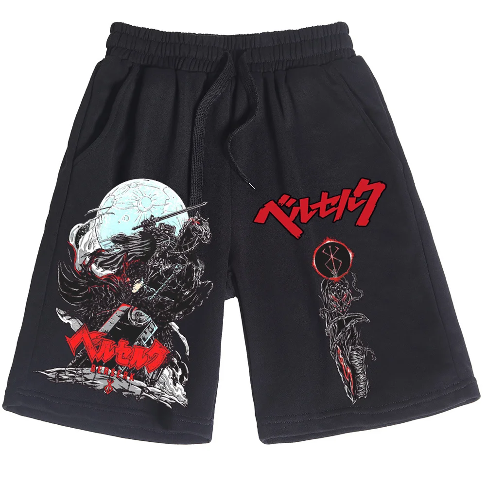 

Anime Print Sorts Man Woman Casual Loose Beac Cotton Sort Pants