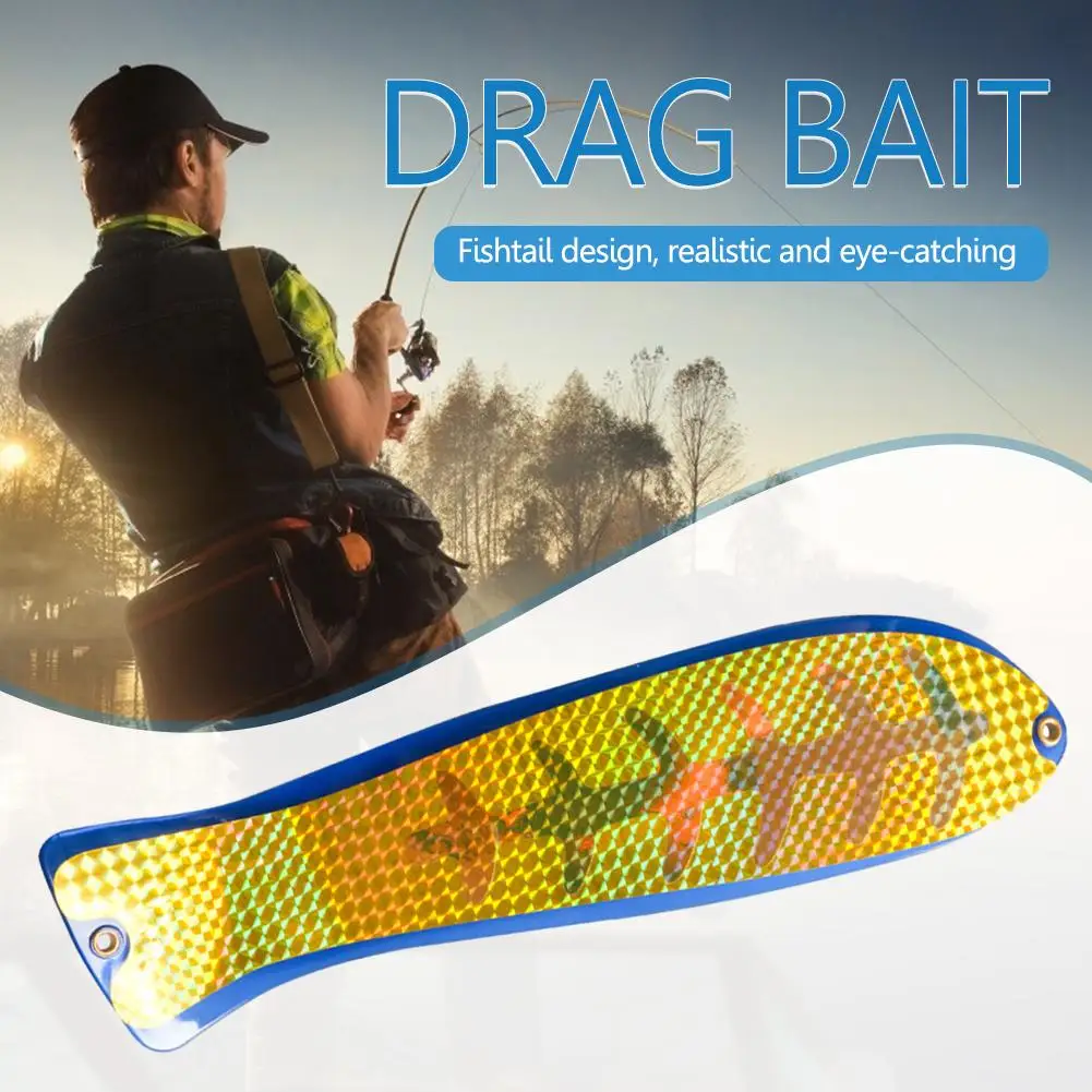 

Trolling Lure Flasher Anti-Corrosion Bait Lure Flasher Durable Lightweight Fishing Tackle for Outdoor Fishing Entertainment Tool