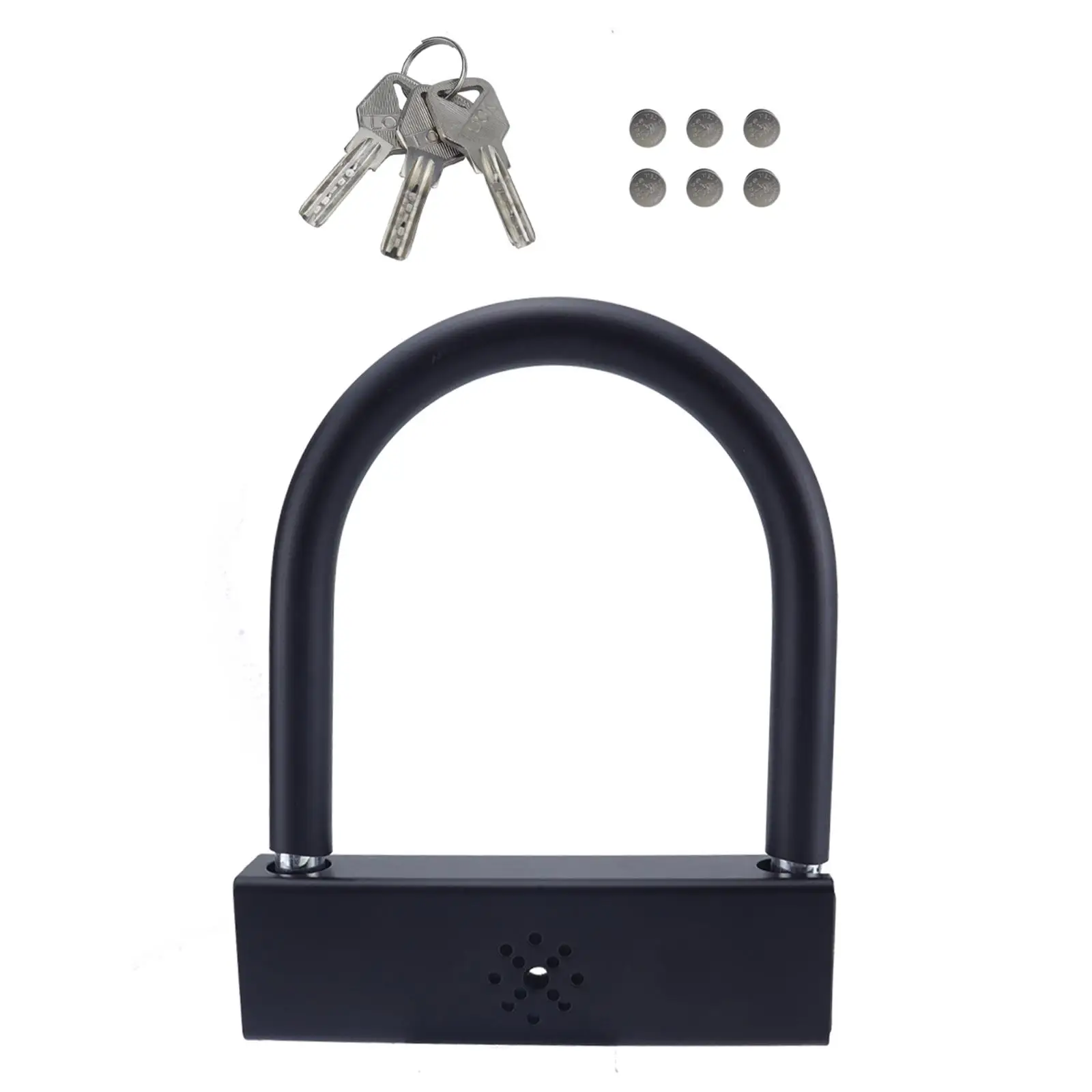 U-образный замок с сигнализацией Велоспорт Мотоцикл Езда на велосипеде Ворота