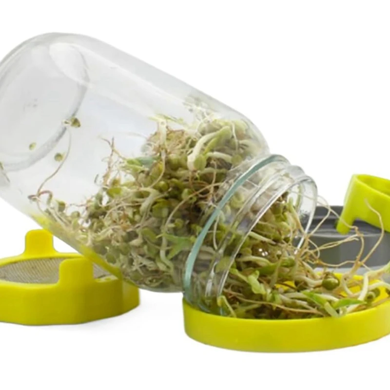 Сетчатая крышка для ростков пластиковая проращивания семян банка пластиковое