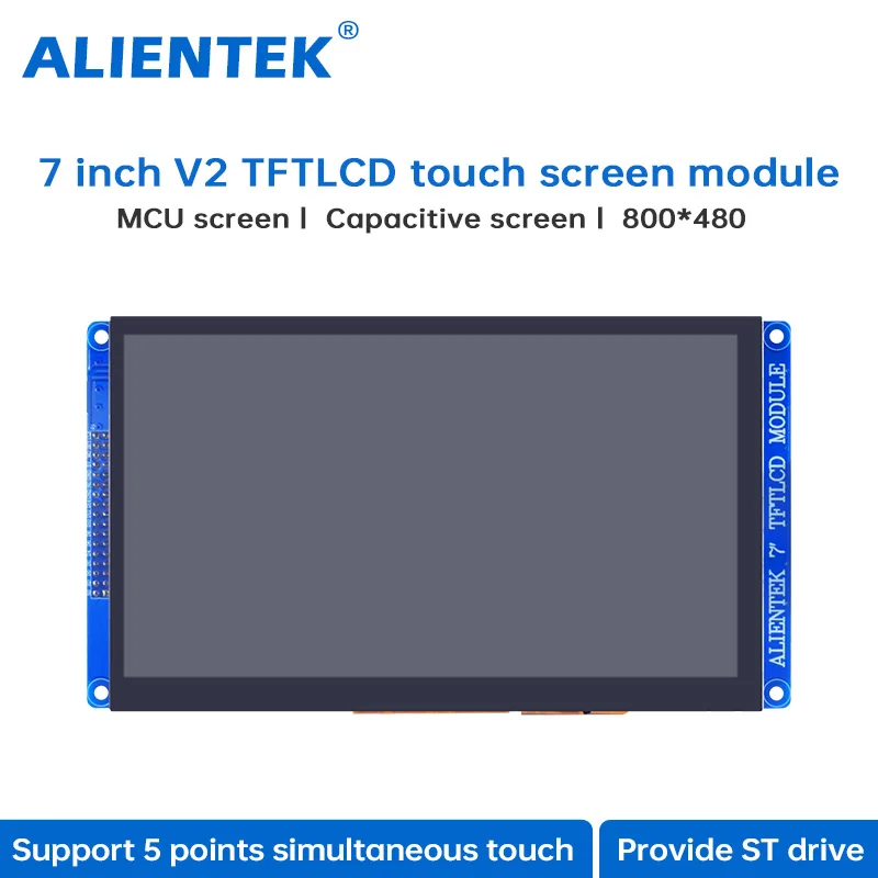 Сенсорный ЖК-дисплей ALIENTEK MCU 7 дюймов V2 TFT модуль 800x48 0 разрешение ESP32 HDMI емкостный