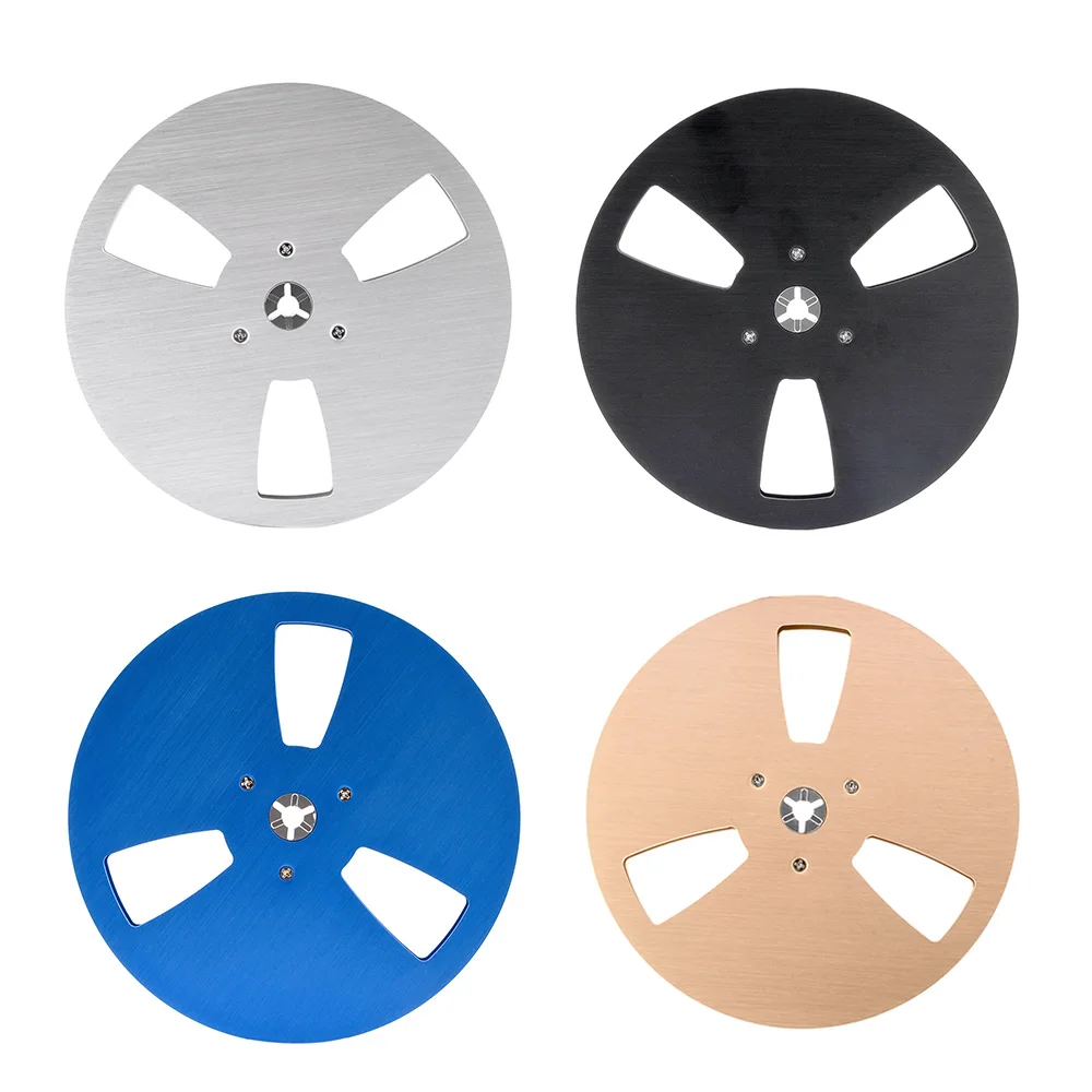 

7 Inch 1/4 Empty Tape Reel Nab Hub Reel-To-Reel Recorder Parts Aluminum Disc Opening Machine Parts for Studer ReVox TEAC BASF
