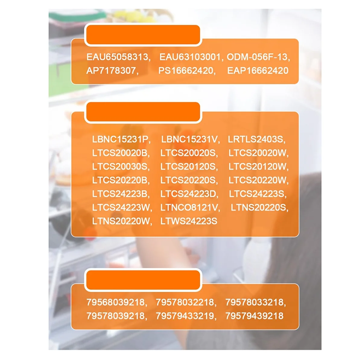 EAU65058313 подходит для холодильника LG Kenmore испаритель двигатель вентилятора в сборе