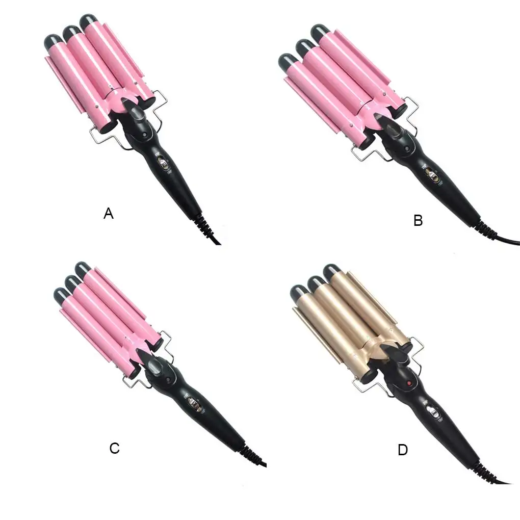 

Professional Hair Curling Iron Ceramic Triple Barrel Hair Curler Irons Hair Wave Styling Tools Hair Styler Wand for Home Salon