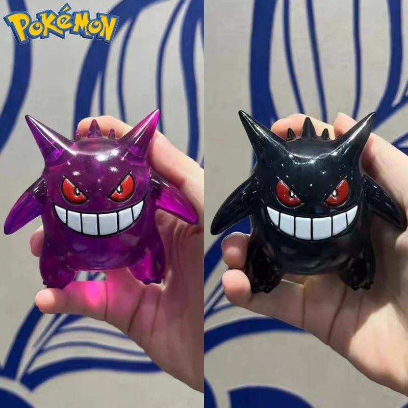 

Pokemon Anime Figure Gengar Figures Transparent Kawaii Gengar 8cm Figurine PVC Statue Model Ornament Decora Doll Toy Gift Doll