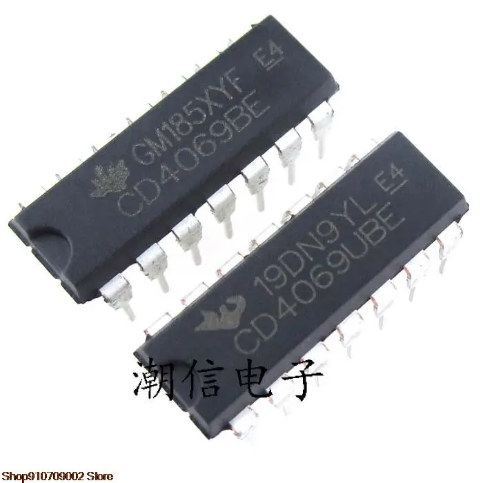 Оригинальная новая фотография CD4069UBE CD4069BE 30 шт.