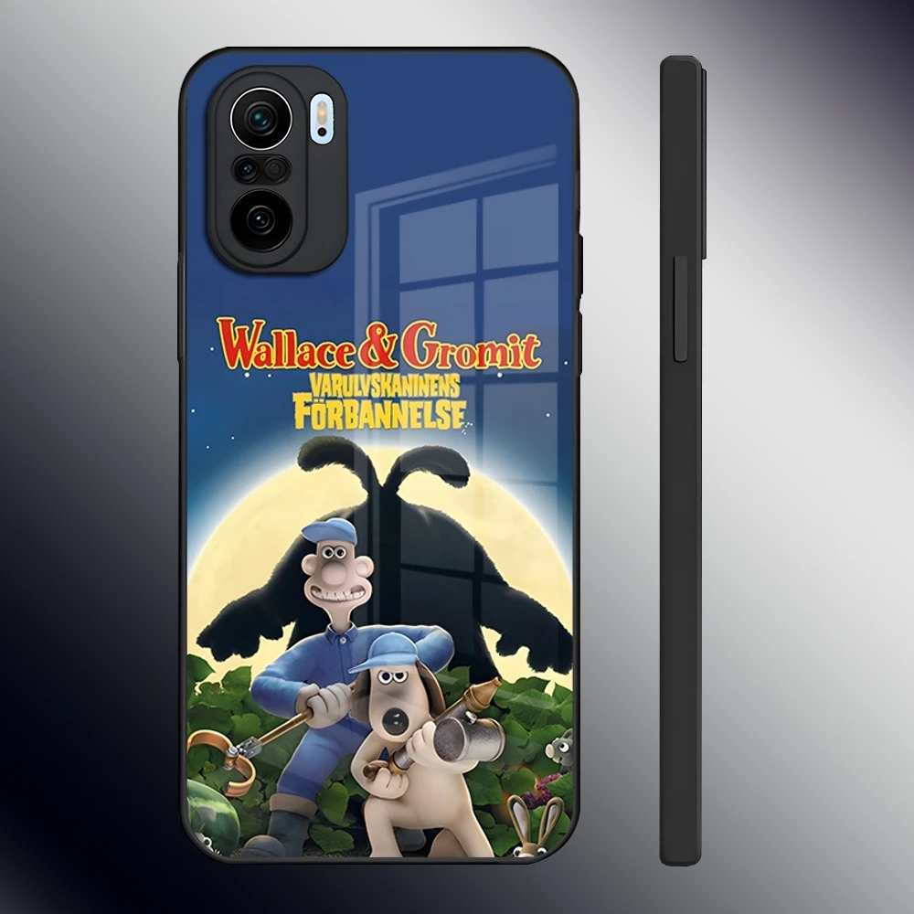 Cartoon Gromit Phone Case For Redmi 13 12 13c 12c Note Pro Plus 11 10 12s 11s Tempered Glass Cover