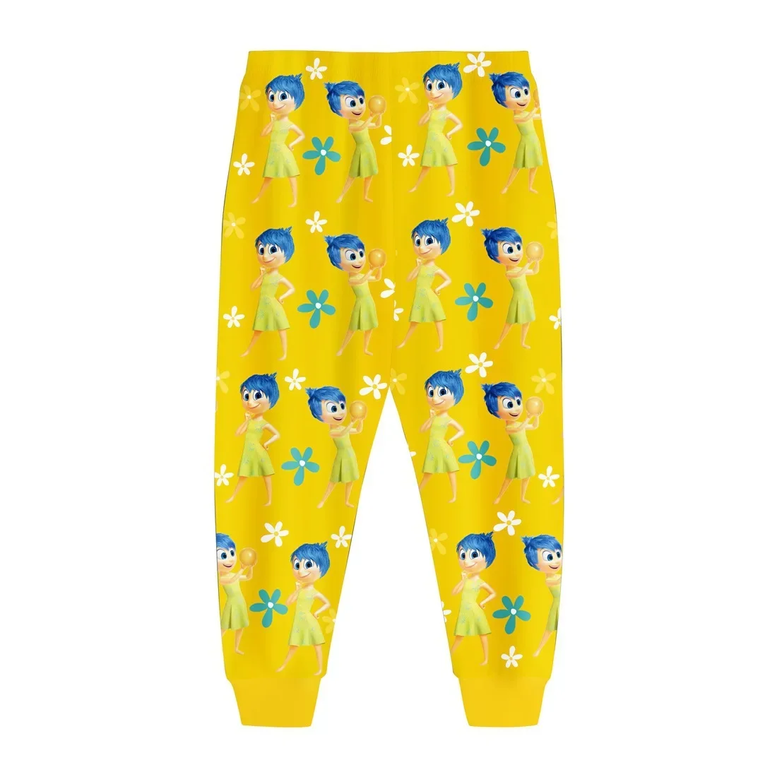 Новый костюм для косплея Joy Disgust аниме Inside Out 2 пижамы девочек клоун Хэллоуин