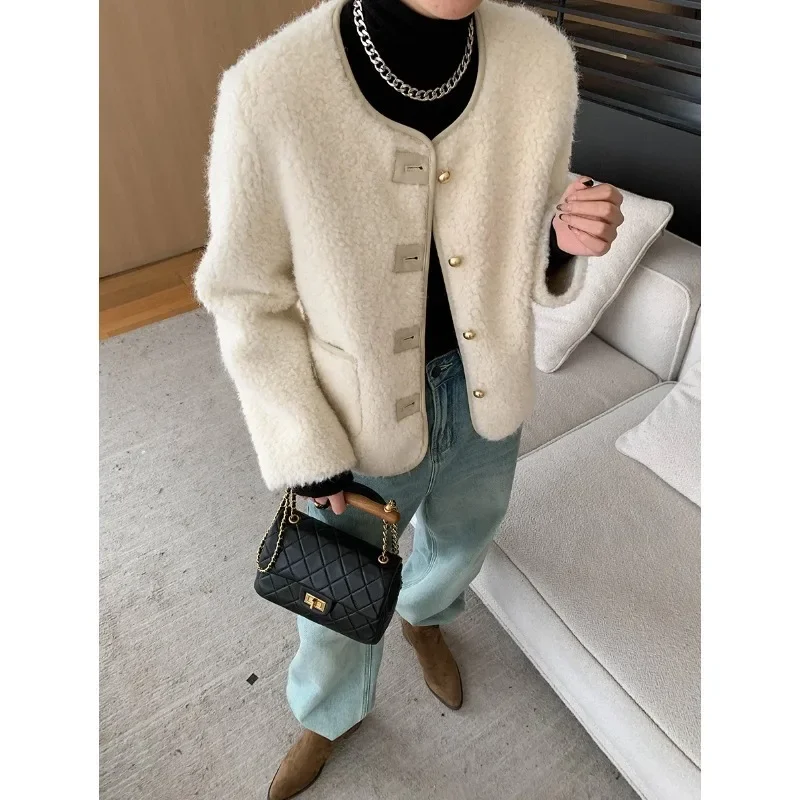 Французское высококачественное цельное бархатное пальто из искусственного меха