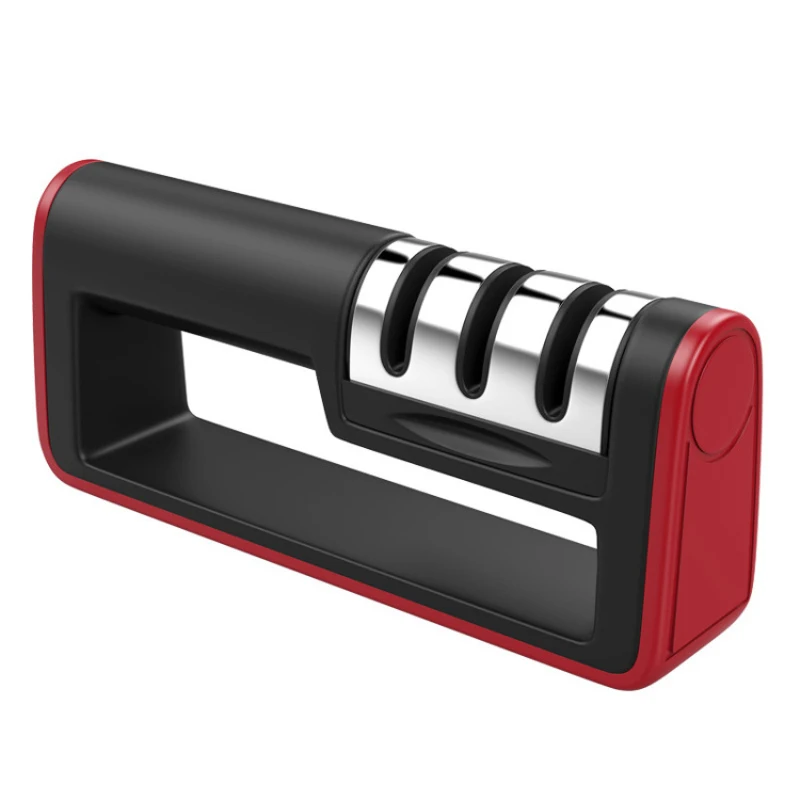

Knife Sharpener Tool Professional Knife Sharpener 3 Stages Kitchen Sharpening Stone Tungsten Steel Ceramic Kitchen Accessories