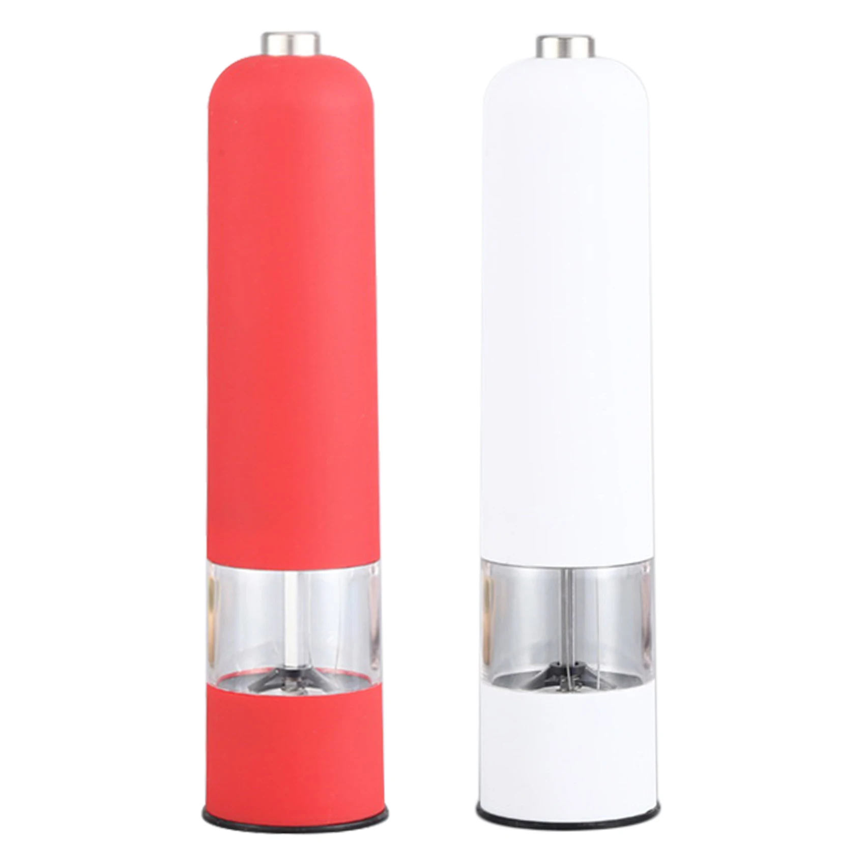 ABHG Electric Automatic Pepper Salt Mill Spice Grinder Kitchen Tools Accessories Seasoning Bottle