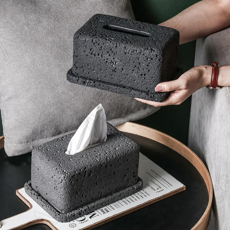 

Creative Moon Texture Tissue Box Cover Nordic Bedroom Living Room Dining Table Decor Napkin Holder Ornament Home Accessories