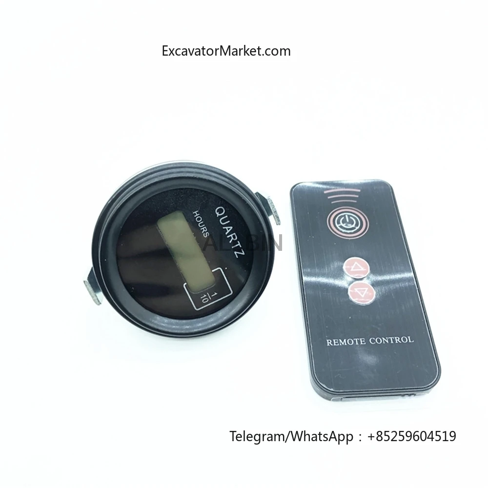 Для ZX CATERPILLAR CAT SK HYUNDAI DAEWOO VOLVO EC Экскаватор Таймер счетчика часов с дистанционным