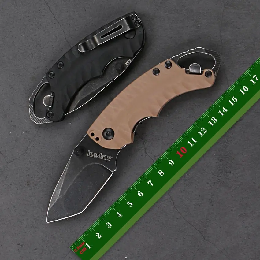 

OEM 8750 Shuffle II folding knife 8CR13MOV blade GFN handle outdoor camping hunting fishing fruit knives EDC tools