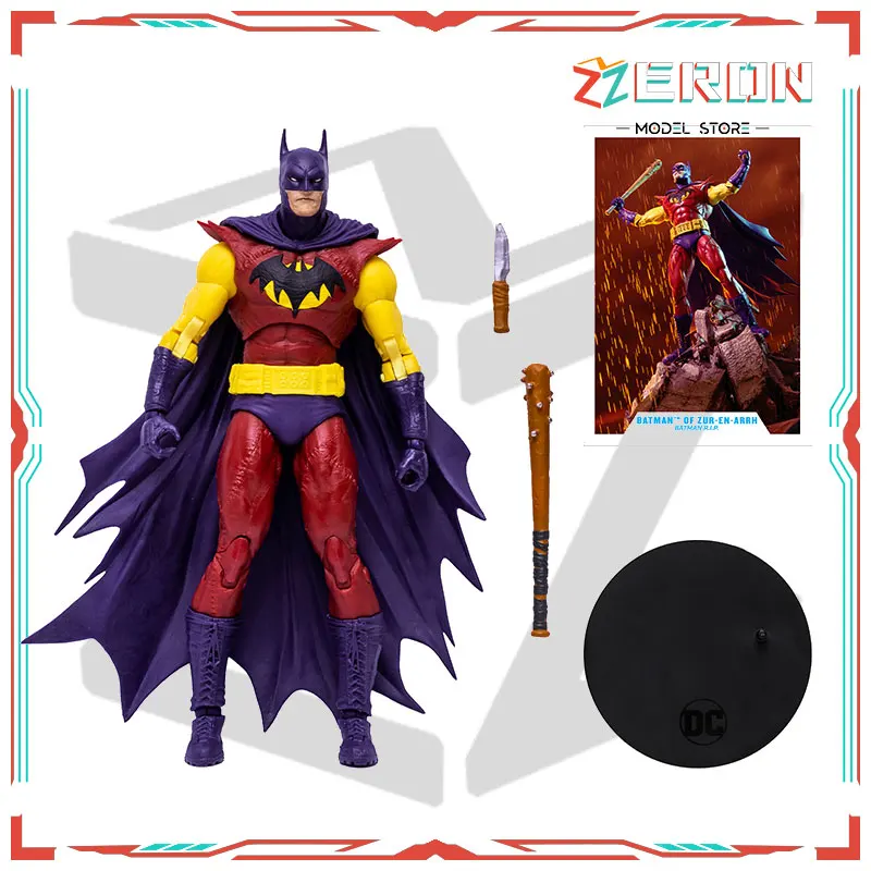 

McFarlane ZUR-EN-ARRH Bat Man Hero 7 INCH Action Figure Model DC Comics Toys Boy Guy Gift