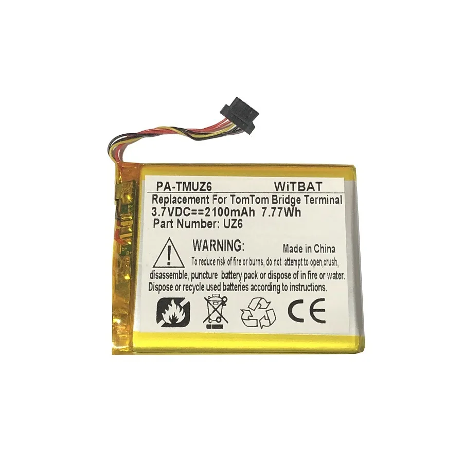 

Для TomTom Bridge Terminal GPS Батарея Solar UZ6