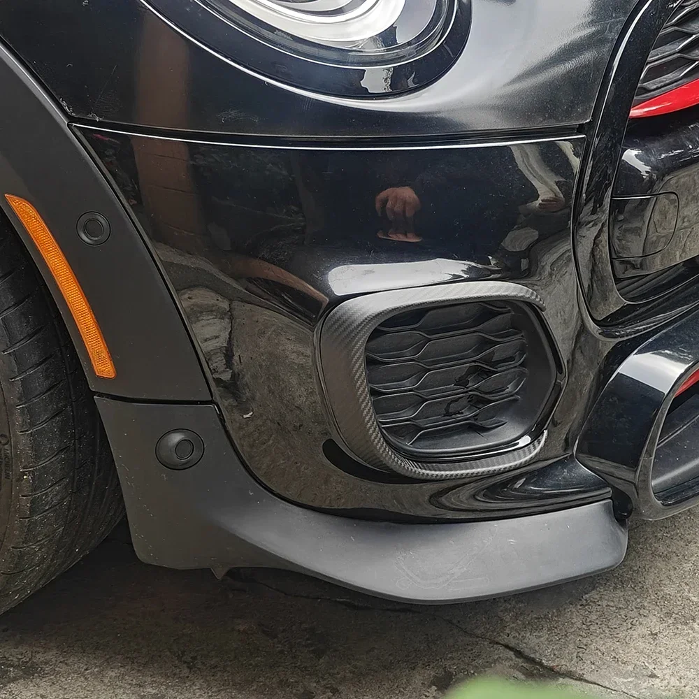 Для Mini Cooper JCW F55 F56 F57 2014-2021 2 шт. стильная наклейка на автомобильный передний бампер