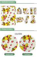 chewing gum polyester cotton fabric printed twill fabric patchwork sewing material diy boy shirt mask fabric 50145cm