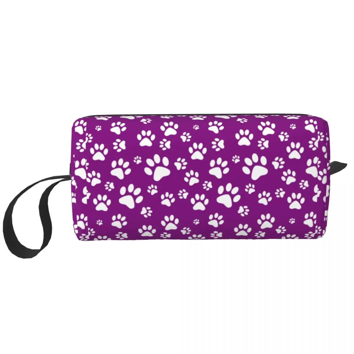 

Pet Dog Paw Pattern Cosmetic Bag Large Capacity Animal Footprint Gift Makeup Case Beauty Storage Toiletry Bags Dopp Kit Box Case