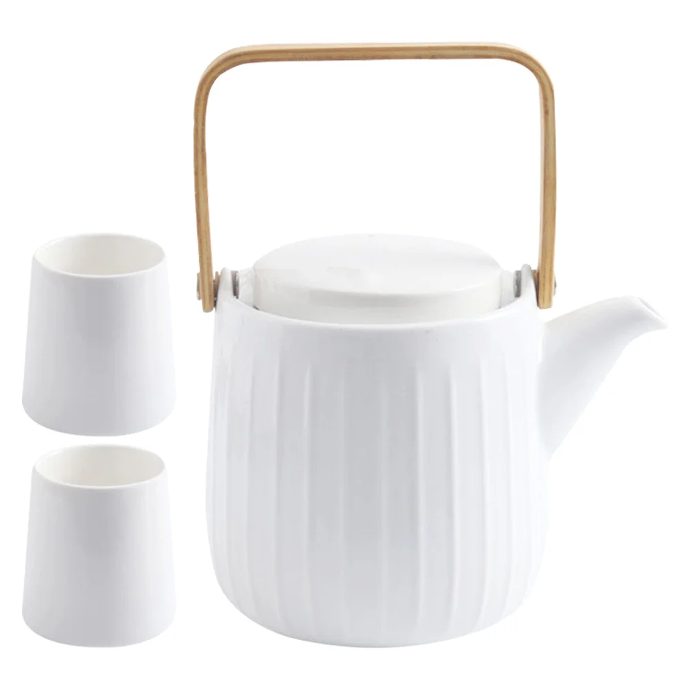 

Tea Teapot Kettle Ceramic Porcelain Pot Clay Stove Stovetop Filter Cup Restaurant Teaware Home Gasherbal Cups Water Chinese