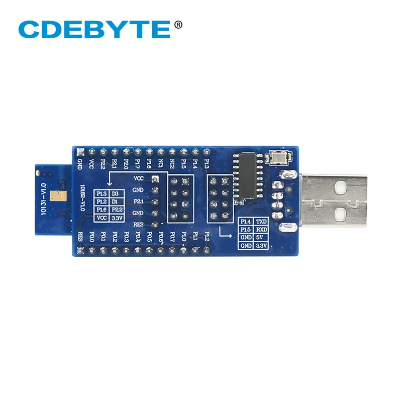 USB Test Board Kit CC2530 27dBm 2.4GHz ZigBee Module E18-TBH-27 CH340G USB Interface UART Serial Port Test Board
