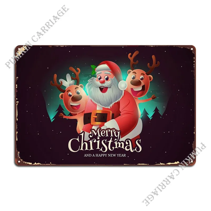 

Металлический плакат с надписью "Merry Christmas" для гостиной