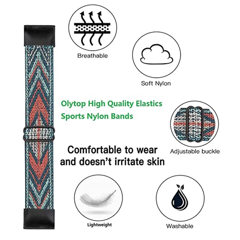 Новый Эластичный Плетеный ремешок Essidi 20 мм для Garmin Fenix 7s 6s Pro 5s Plus спортивный