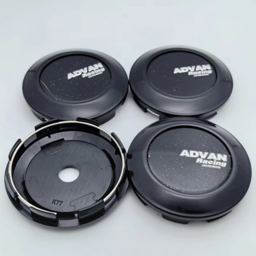 

4 шт. 77 мм (72 мм ввода) ADVAN Racing логотип значок колеса автомобиля центральные колпаки аксессуары для Mercedes Maybach колеса обод ступицы крышка замена