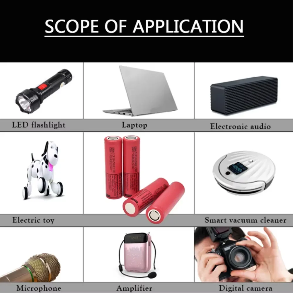 ICR18650 HE2 3 6 В 2500 мАч литий-ионная аккумуляторная батарея для электроинструментов