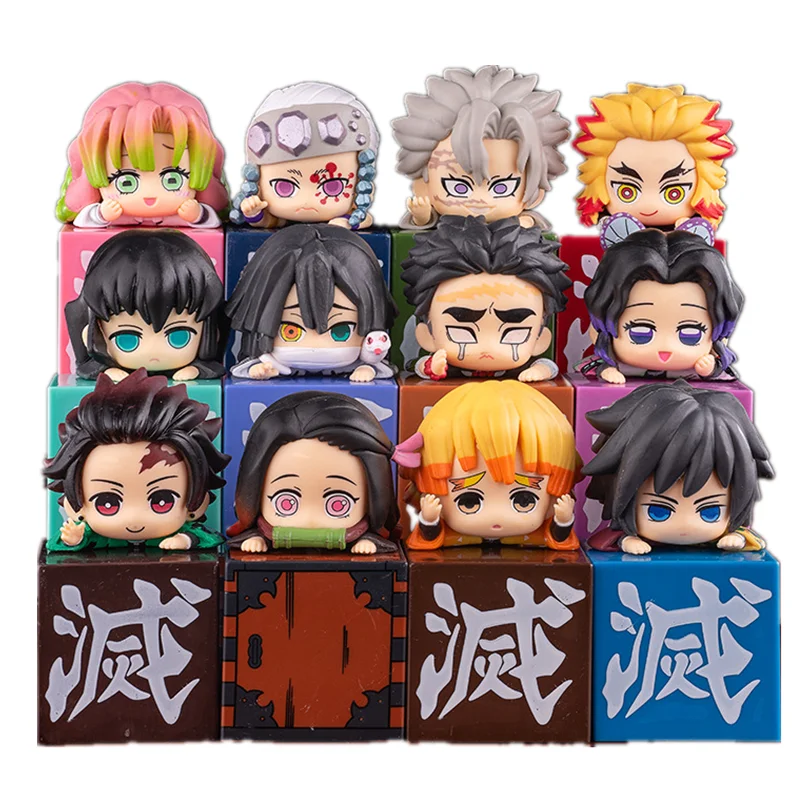 

Новинка фигурка рассекающего демонов аниме Inosuke Tanjirou Nezuko Zenitsu экшн-фигурка Kimetsu No Yaiba Kanroji Mitsuri ПВХ модели игрушки