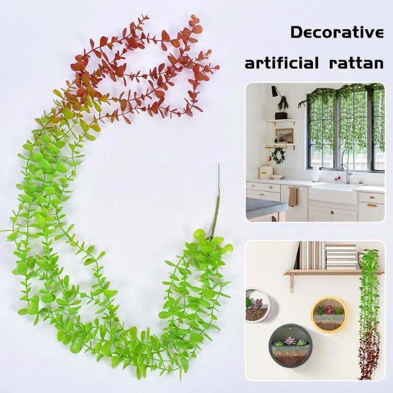 

Fake Green Plants Multipurpose Artificial Greening Simulation Green Plants Wedding Decoration Vivid Simulation Rattan Not Wither