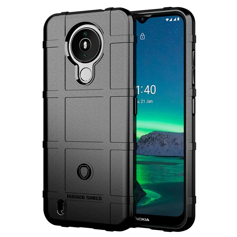 

Shockproof Phone Case for Nokia 1.4 Heavy Duty Armor Shield Cases for nokia 1.4 Anti Knock Silicone Back Cover