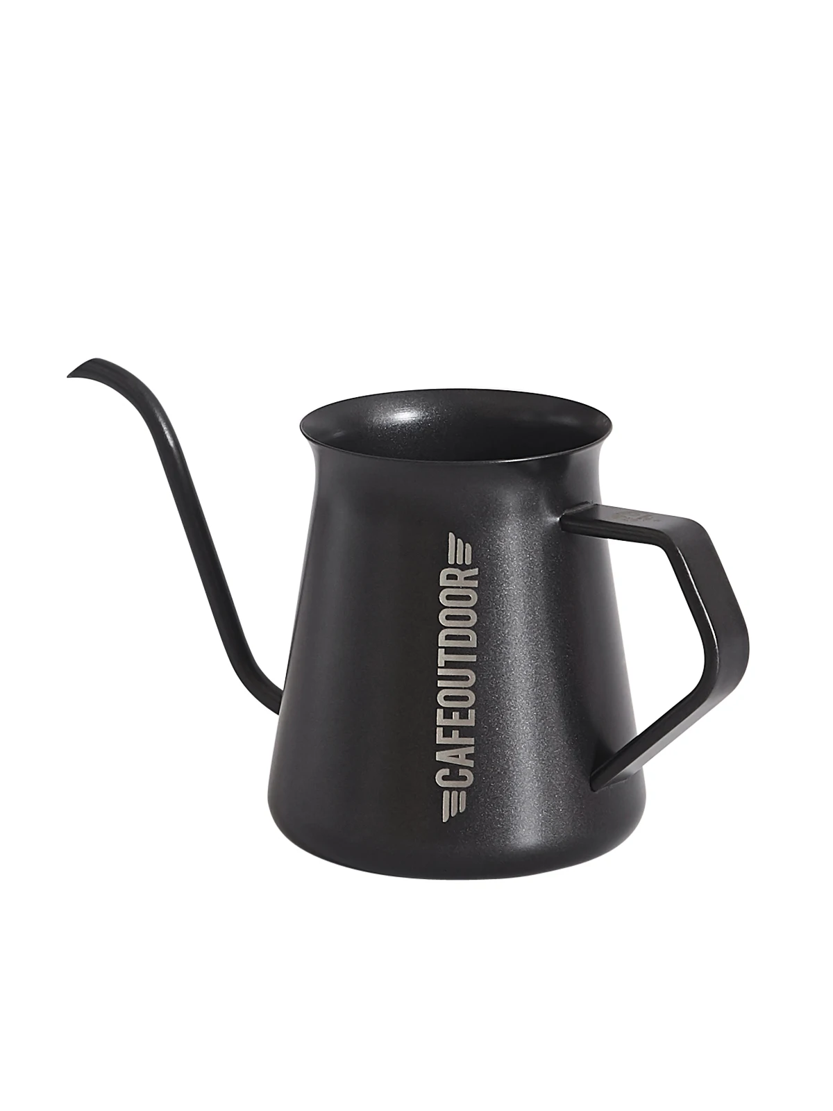 ETP Outdoor Hand Flush Jug Portable Camping Stainless Steel Long Spout Hanging Ear Jug Blackened Italian