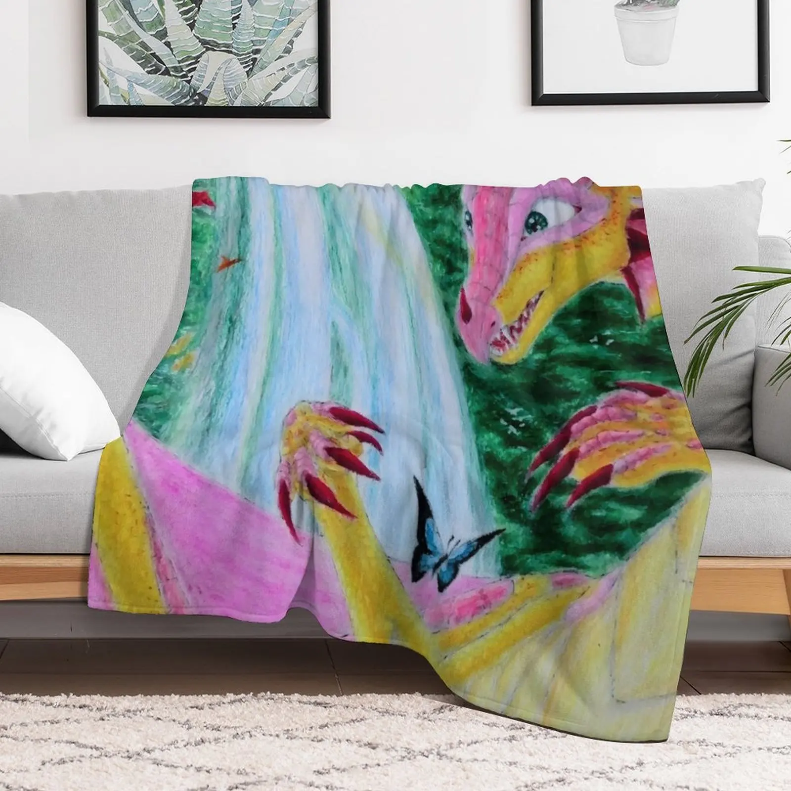 Kinkajou Jade Winglet-Wings of Fire плед рождественские украшения люксовый бренд фланелевые