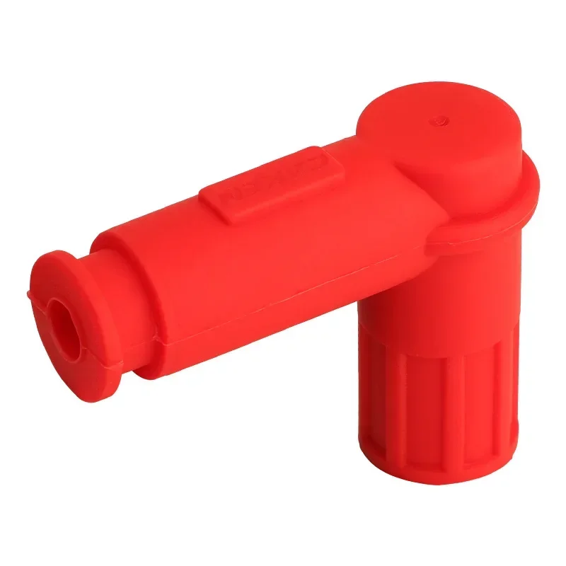 

90 Degree Spark Plug Cap Boot Multi-color Silicone Waterproof Non Resistor Unisersal Easy Installs for Motorcycle Dirt Bike