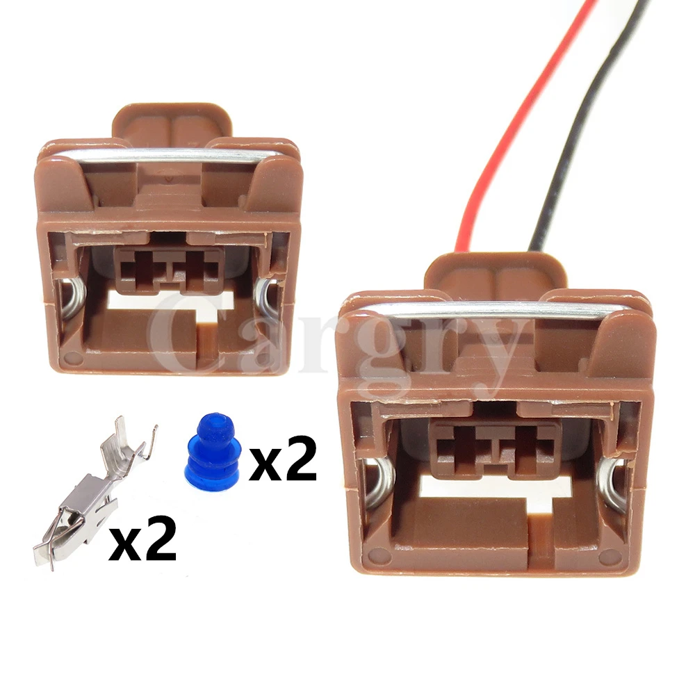 

1 Set 2P 240PC02S1001 Car Plastic Housing Socket Auto Cable Connector Automobile Parts