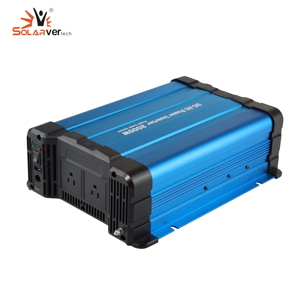 

Vehicle Mounted Inverter 600W 1000W 1500W 2000W 2500W 3000W 4000W 5000W 6000W Off Grid Pure Sine Wave Car Power Inverter For USA