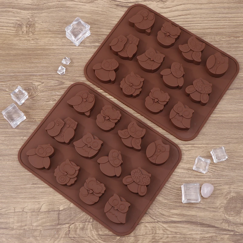 12 вариаций в форме совы стандартные формы антипригарный инструмент для выпечки