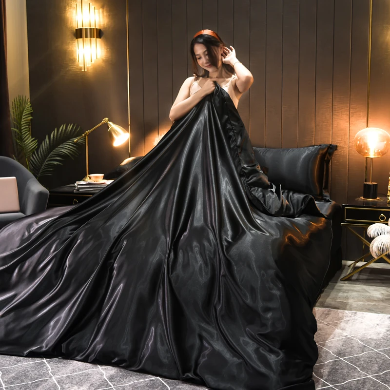 Комплект постельного белья Premier из тенселя и хлопка 4 шт.