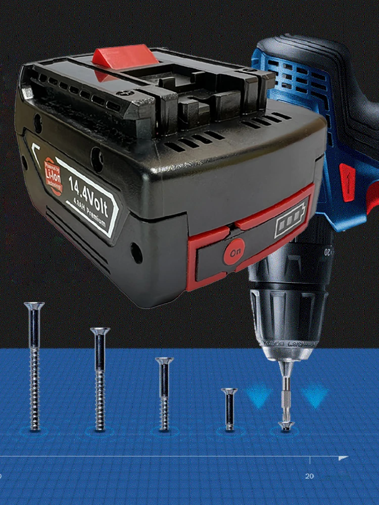 Image of Bosch PSR 14.4 LI-2 cordless drill driver at Lowes website