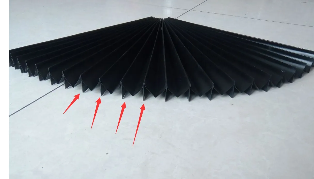 

12pcs 130*15*6000mm and 12pcs 130*15*2200 with support plate Customized Dust cover machine dust cloth/dust cover for cnc machine