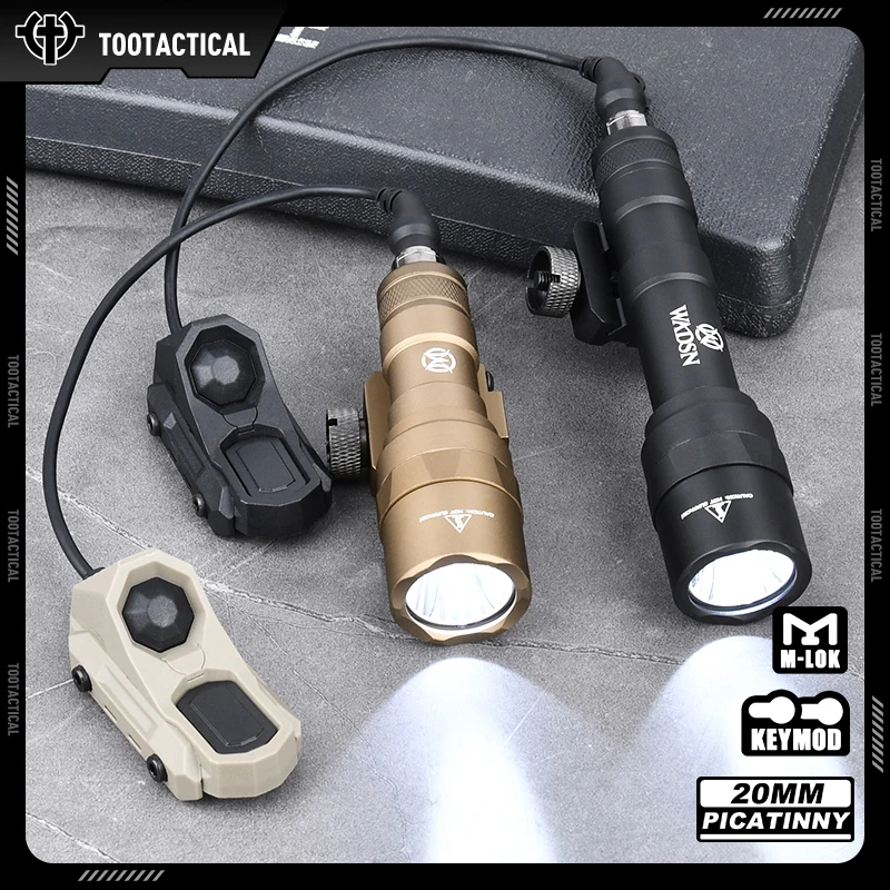 Фонарик WADSN Surefir M300C M600U двухфункциональный переключатель контроля давления Axon M600u