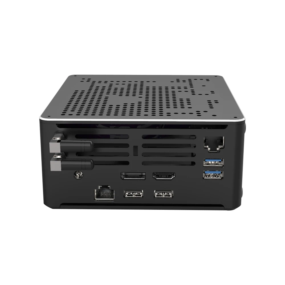 Игровой мини-ПК 2Lan Intel Core i9 10980HK 9980HK i7 2 * DDR4 M.2 NVMe Windows 11 Linux настольный компьютер NUC 4K
