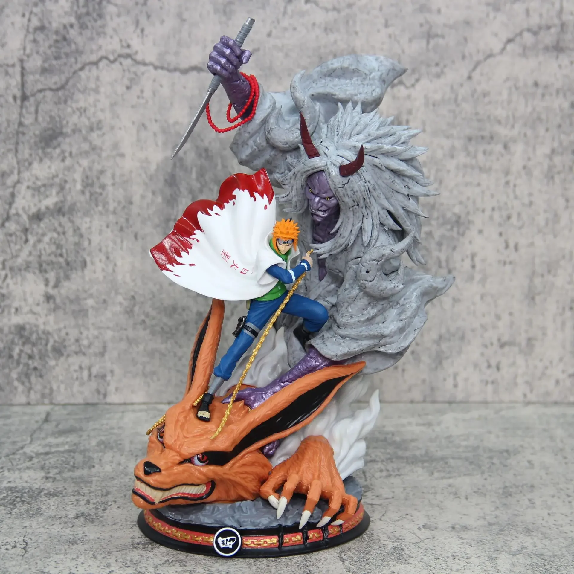 Наруто 29 см фигурка Намикадзе Минато статуя Йондаме Хокаге аниме модель ПВХ
