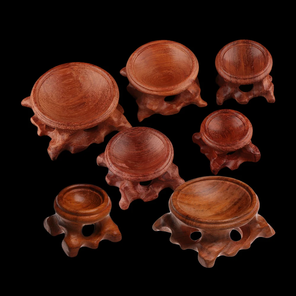 1 шт. деревянный Хрустальный держатель для шаров