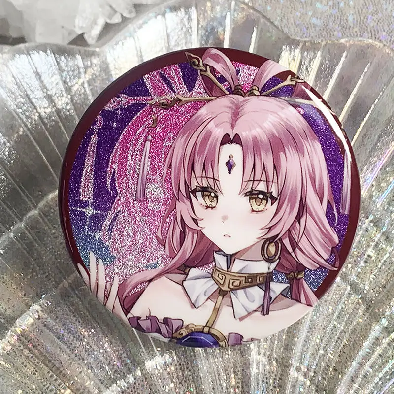 Honkai:Star Rail оригинальный Fanworks Kafka Xuan Fu Blade Luocha многоцветный блестящий значок 58 мм или