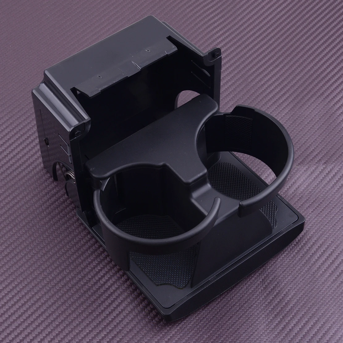 

66150AG01CJC Car Rear Console Cup Holder Insert Black ABS Fit For Subaru Outback Legacy 2005 2006 2007 2008 2009