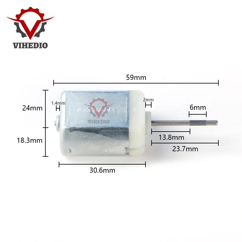 

5PCS FC280 DC Motor 12000 RPM 59mm DIY Repair Engine For Car Replacement Power OEM Accesseries Reverse Rotation Toy High Quality