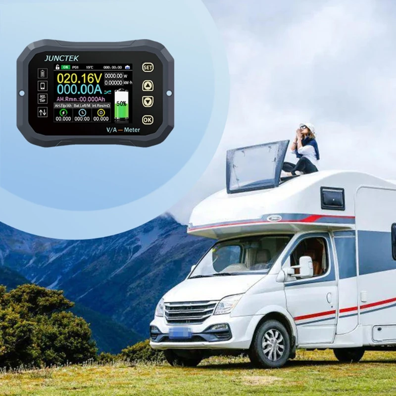 

Battery Monitor Battery Coulometer With Multi for Protection 10V-1